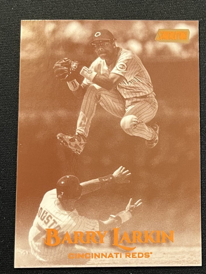 Barry Larkin - 2019 Topps Stadium Club #62 - Sepia Parallel