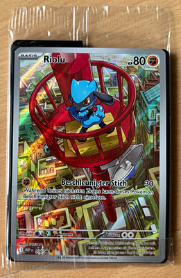 Nintendo Pokémon TCG Riolu Holo Promo McDonald's 2025 010 DE KP80 Basis