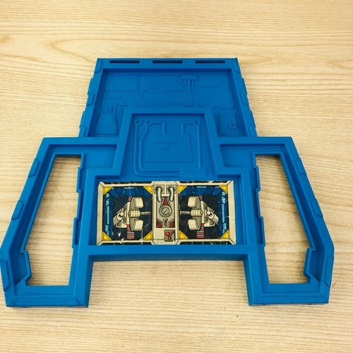 Vintage Star Wars Vader Star Destroyer Playset back piece with unbroken tabs