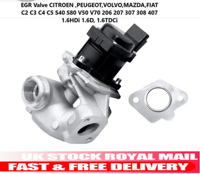 PK PARTS EGR Ventil für C2 C3 C4 C5 S40 S80 V50 V70 206 207 307