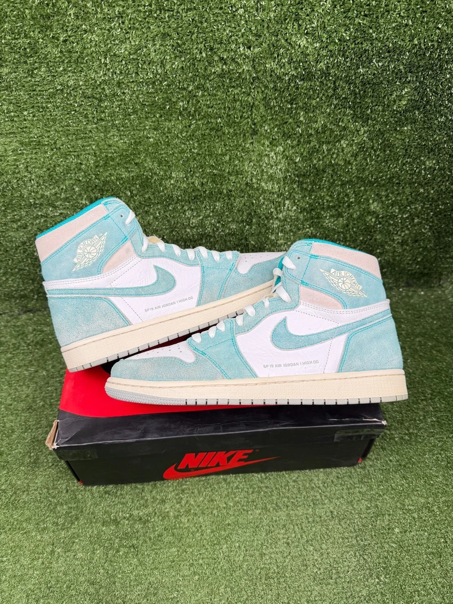 NIKE AIR JORDAN 1 TURBO GREEN　25cm 中古完品 Air Jordan 1 Retro High OG Turbo Green 2019 Size 13 Authentic Rare
