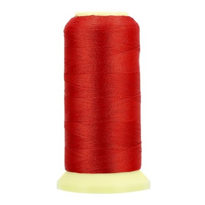 Bonded Garn, 0,2 mm 1000 m Polyester Nähgarn für Tassel, Rot