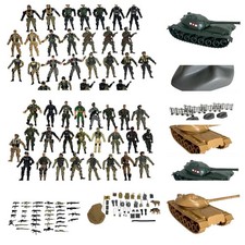 130  Soldiers Military Chap Mei Lanard  Other Brands Guns Tanks Animals ATV