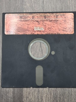 M.U.L.E. 1983 Works with Atari 400/800  Video Game disk TESTED AND WORKS