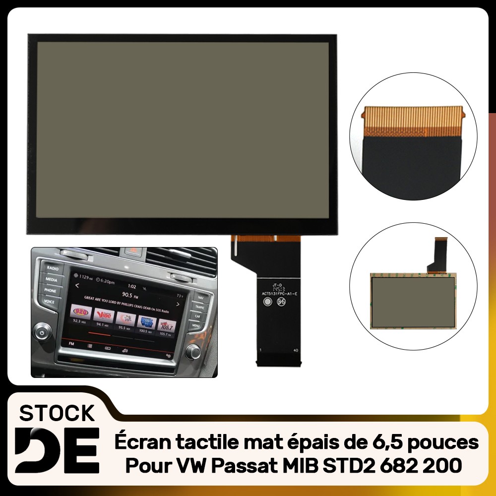 Schermo Tattile 6.5" per VW Beetle e Amarok