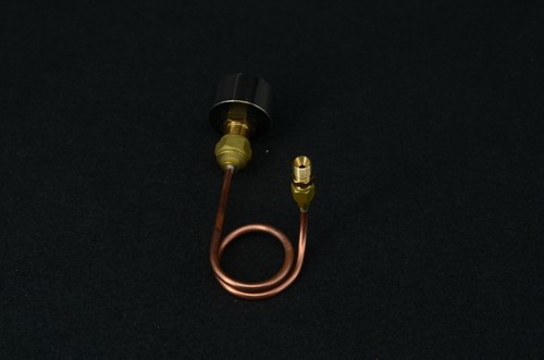 Axial pressure gauge(60PIS) With copper pipe1/4-40TPI - Picture 2 of 2