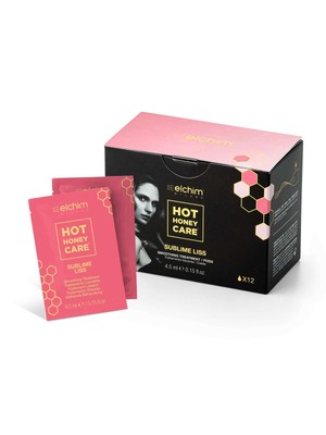 Hot Honey Care Smoothing Treatment ELCHIM Sublime Liss 12pcs