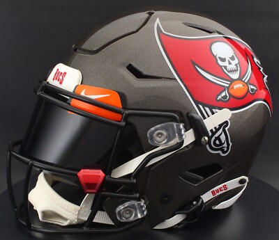 TAMPA BAY BUCCANEERS NFL Riddell SPEEDFLEX Authentic Gameday Football Helmet