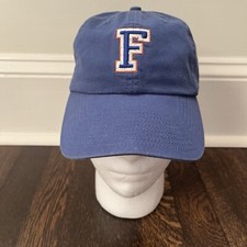 Girls Youth Kids Univ. Of Florida Gators Blue Hat Baseball Cap Bedazzled Logo