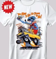Ed Roth Rat Fink Short Sleeve T-shirt Gift For Family TT1672