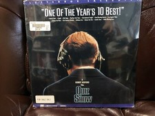 Quiz Show 12" Laserdisc Brand New, Sealed
