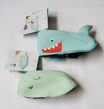 Pillowfort Green Whale  Blue Shark Spout Cover, New w/ Tag A14