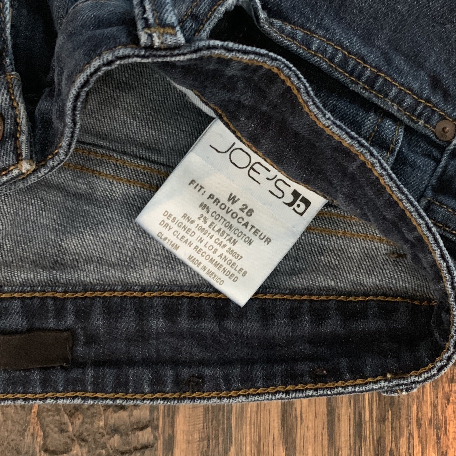 Joe's Jeans Women’s Size 26 Provocateur Fit Wintour Blue eBay