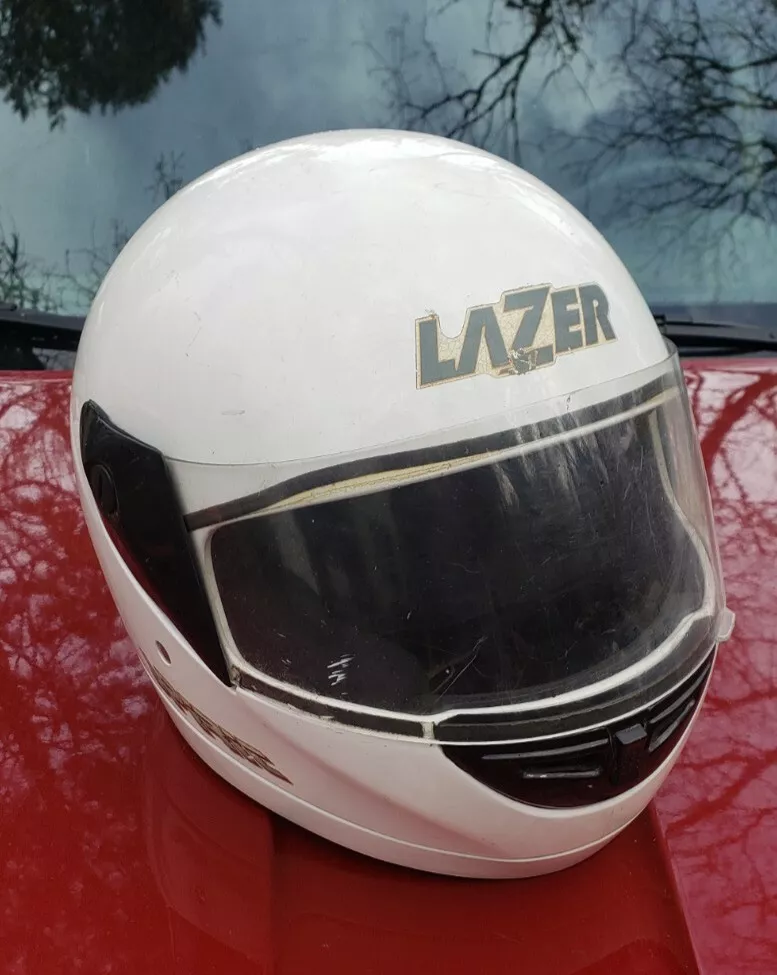 Vintage Lazer Spirit motorcycle helmet by Cross Belgium eBay