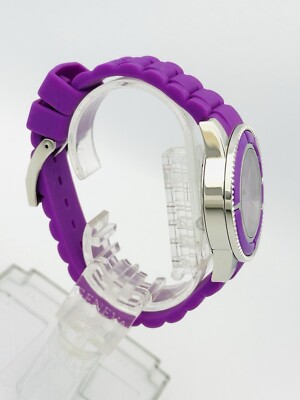 Versus by Versace 3C61800000 Tokyo Purple Dial Purple Rubber