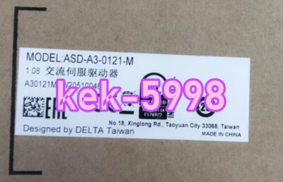 1 PC Neu Delta Servo A3 series ASD-A3-0121-M#YT