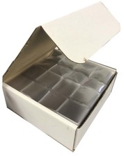 2x2 Frame A Coin Flips Plastic Holders Sleeve Vinyl Holder 1000 Bulk Dealer Box