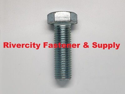 M16-2.0x50 Hex Head Cap Screws 16mm x 2.0 x 160mm Bolts  M16x2.0 x 50 ZN 10.9