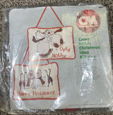 Columbia Minerva Cross Stitch Christmas Idea Embroidery Kit 8341