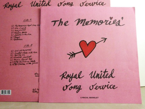The MEMORIES - Royal United Song Service- Double Colored Vinyl SEALED - Picture 4 of 5