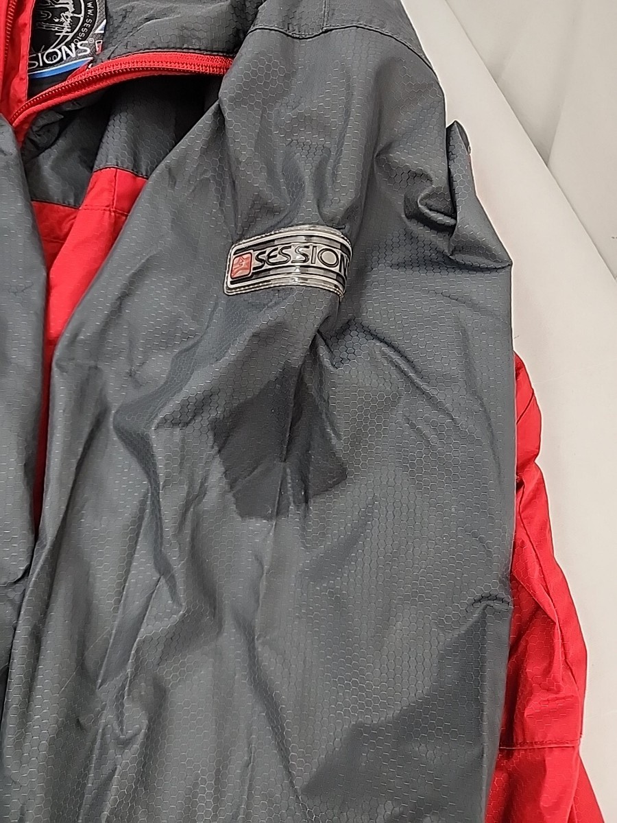 Terrain Series by Sessions Jacket Mens size Large Red Skiing
