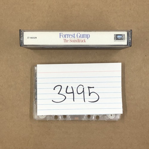 FORREST GUMP Cassette Tape 90s Soundtrack LYNYRD SKYNYRD CCR THE DOORS BOB DYLAN - Picture 6 of 6