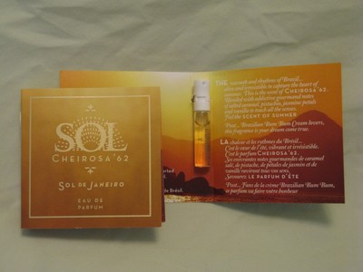 Sol de Janeiro 'SOL Cheirosa '62' EDP Perfume Spray Vial Set of 2 NEW | eBay