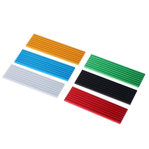 Aluminum cooling heatsink thermal pad for n80 nvme m.2 ngff 2280 pci-e ssd New - Photo 5/18