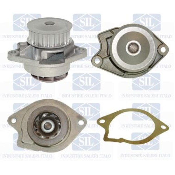 Saleri SIL Wasserpumpe FüR VW Polo 6N2 6N1 Lupo 6X1 6E1 6KV5 6KV2 9K9B-image