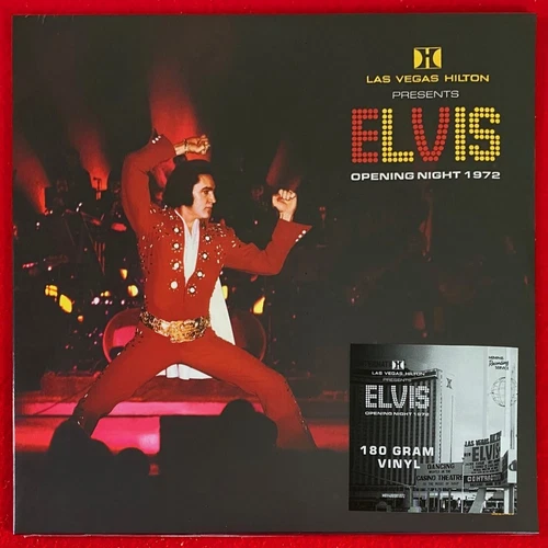 Las Vegas Hilton Presents Elvis Opening Night 1972 - Limited Edition MRS Vinyl