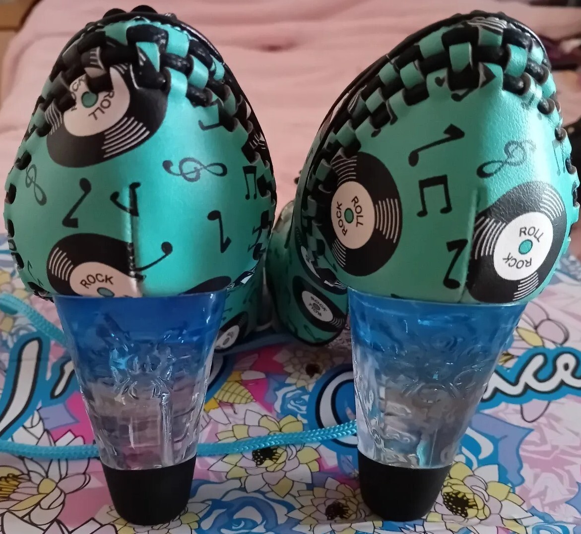 Irregular Choice Rocko Mint Green Shoes Size 4 BNIB eBay