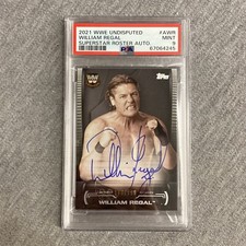 2021 Topps WWE Undisputed William Regal Superstar Autograph PSA 9