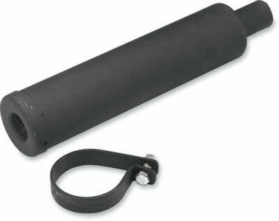 Dg Performance 23-91250 Bolt-on Steel Silencer W/1-1/4 Inlet Universal 1 1/4