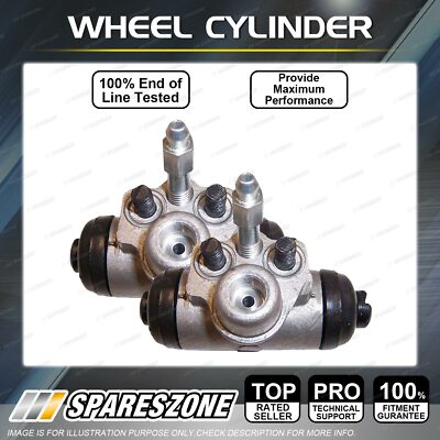 2 Rear Wheel Cylinders LH + RH for Subaru Brumby 1800 L 1400 1600 1800