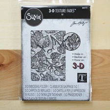 Sizzix Tim Holtz ~ 3D Texture Fades ~ Acorns Embossing Folders ~ 665772