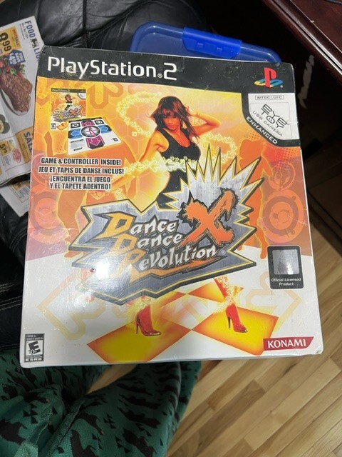 PS2 Playstation 2 Dance Dance Revolution DDR X Dance Pad Mat