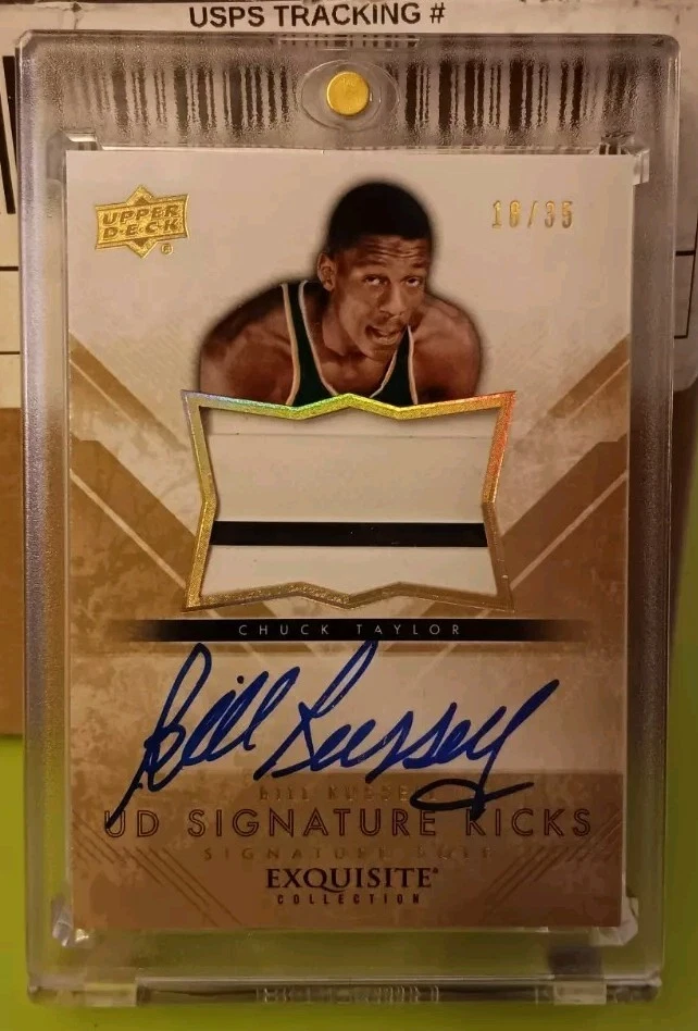 NBAカード Bill Russell autoサイン NBAカード Bill Russell autoサイン NBAカード Bill Russell autoサイン