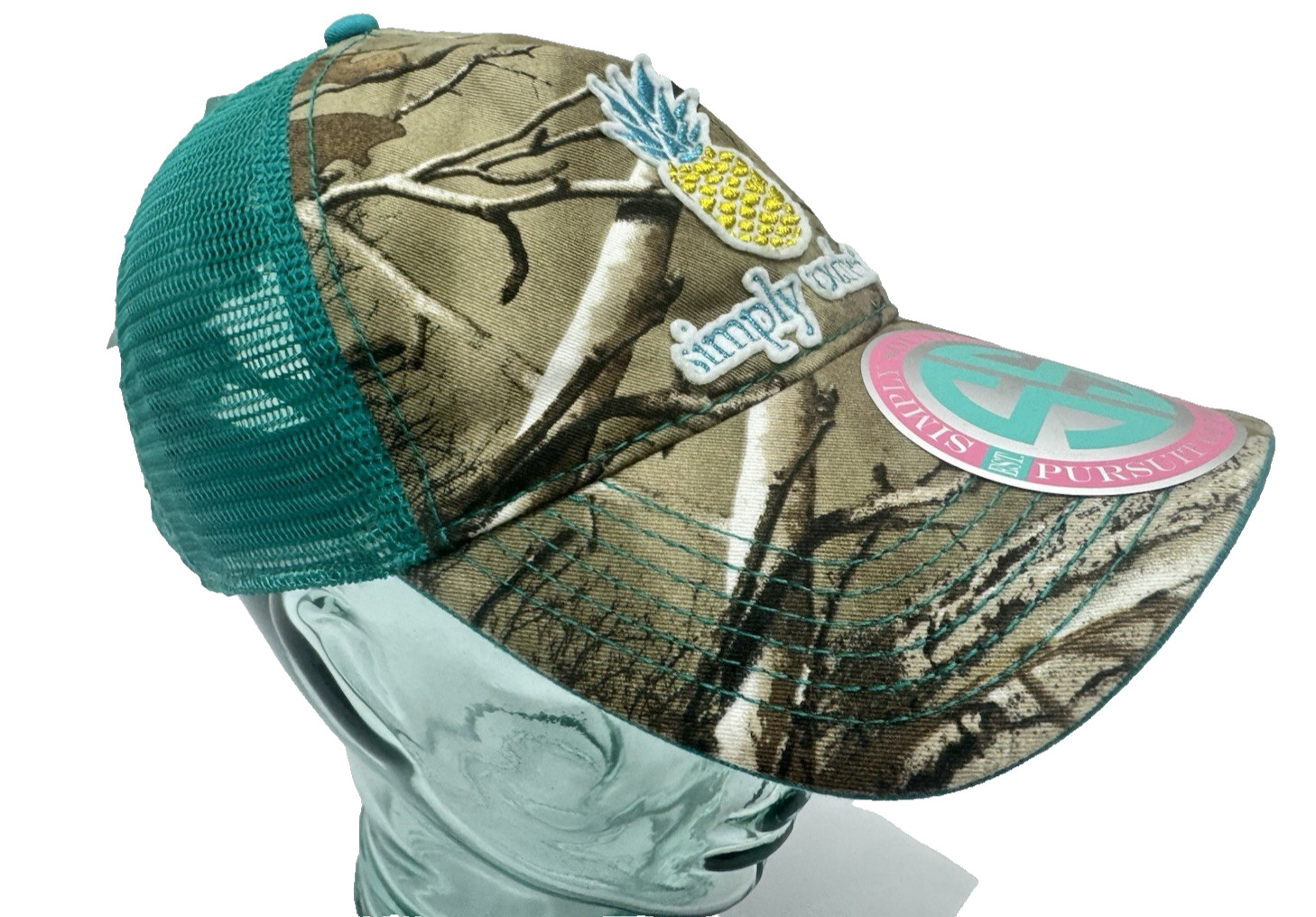 NEW Simply Southern Women's Pineapple Camo Hat Snap Back Tru