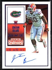 Jonathan Bullard 2016 Panini Contenders Draft Ticket Auto Florida Gators #204