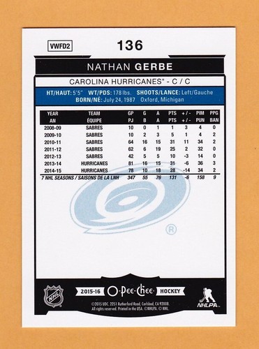 2015-16 NHL O-Pee-Chee OPC "Rainbow" Parallel - #1 to 600 - U-Pick From List - Picture 29 of 97