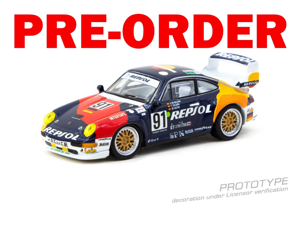 Pre-order) Tarmac Works 1/64 Porsche 911 GT2 24h LE MANS