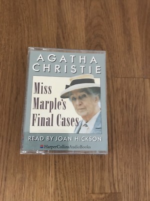 Double Cassette - Agatha Christie -Miss Marples Final Cases Read By Joan Hickson