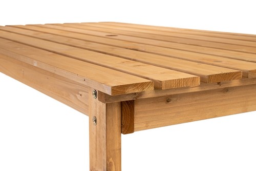 Handmade Wooden Outdoor 6 Seater Table - Picture 5 of 5