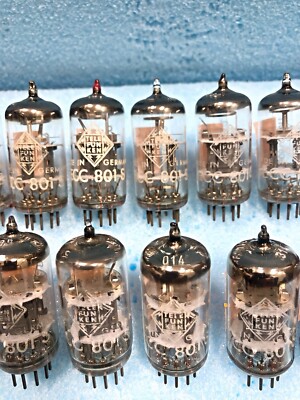 ECC801S Telefunken Diamond Bottom Made in Germany