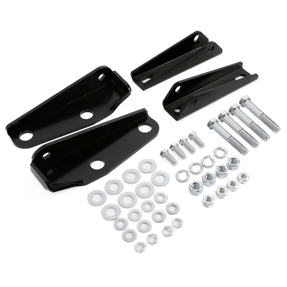 Kit de reubicación de amortiguador trasero para camioneta Chevy C10 C20 GMC 63-72 rebajada Foto 2 de 4