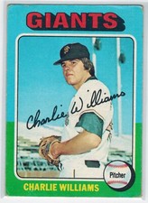 1975 Topps #449 Charlie Williams