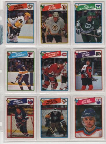 1988-89 O-PEE-CHEE JEU COMPLET 264 CARTES 88-89 NRMINT+ OR BETTER 60459 - Photo 2 sur 8