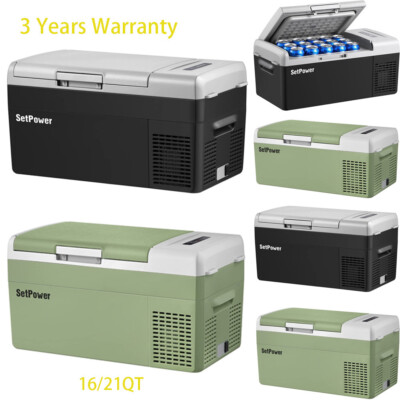 15/20L Portable Car Fridge RV Freezer 12V Refrigerator Truck Electric Cooler