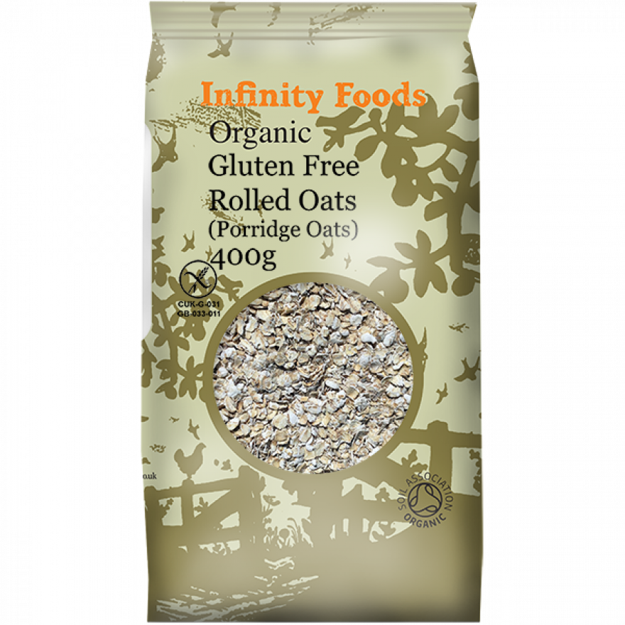 Infinity Foods Organic Gluten-Free Porridge Oats 400g