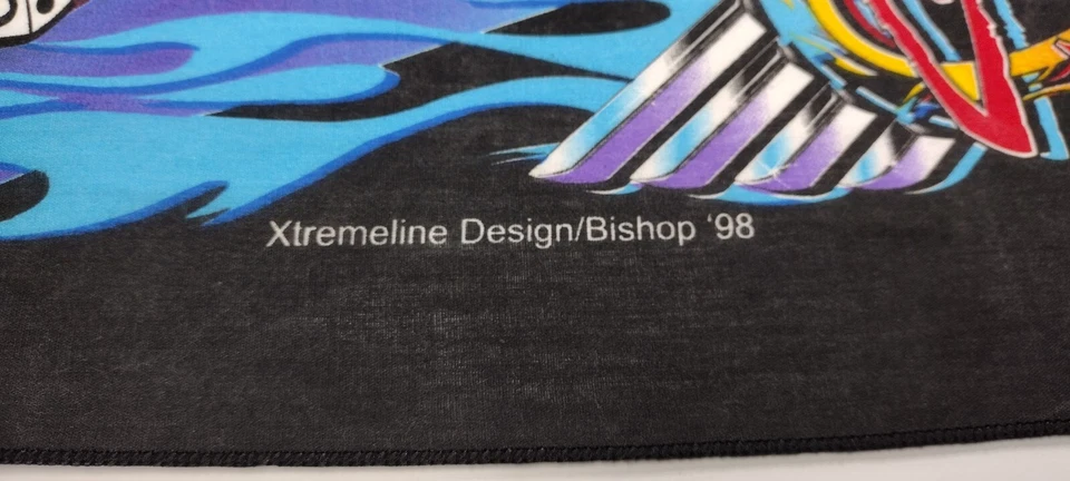 Vegas BANDANA Hard Rock Laughlin River Run 17º Anual Diseñado por BISHOP '98 Foto 2 de 4